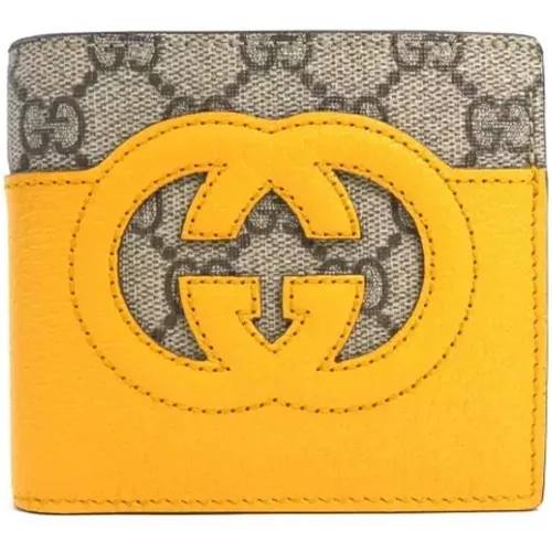 Pre-owned Leather wallets , female, Sizes: ONE SIZE - Gucci Vintage - Modalova