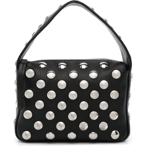 Studded Leather Crossbody Bag , female, Sizes: ONE SIZE - Khaite - Modalova