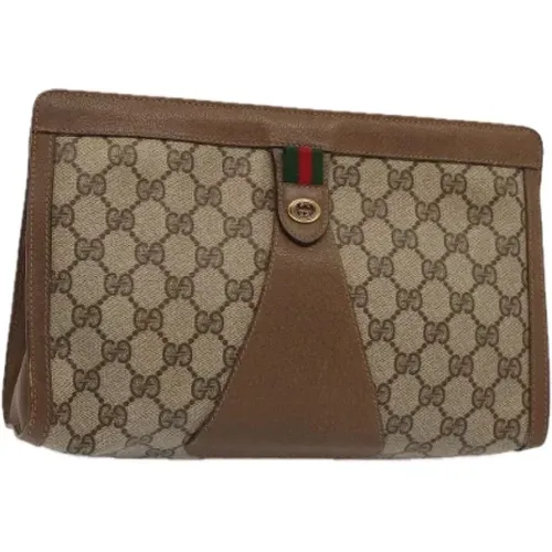 Pre-owned Leder clutches - Gucci Vintage - Modalova