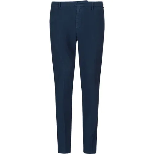 Gaubert Navy Chino Hose , Herren, Größe: W31 - Dondup - Modalova