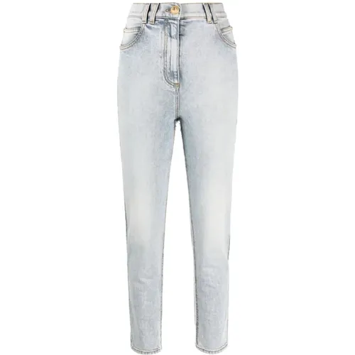 Vintage slim jeans , female, Sizes: L - Balmain - Modalova