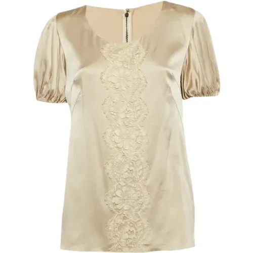 Pre-owned Lace tops , female, Sizes: M - Dolce & Gabbana Pre-owned - Modalova