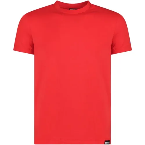 T-Shirt und Polo , Herren, Größe: S - Dsquared2 - Modalova