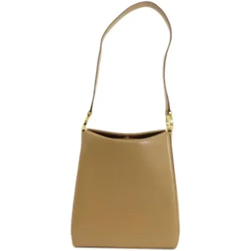 Pre-owned Leather shoulder-bags , female, Sizes: ONE SIZE - Salvatore Ferragamo Pre-owned - Modalova