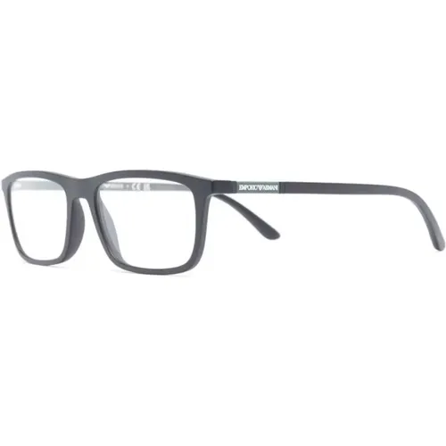 Schwarze Clip Sonnenbrille,Schwarze Sonnenbrille mit Zubehör,Blaue Klare Linse Sonnenbrille Ea4160 - Emporio Armani - Modalova