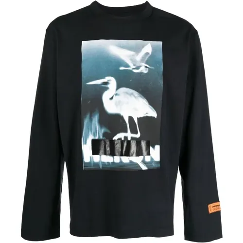 Casual Long Sleeve T-Shirt , male, Sizes: 2XL - Heron Preston - Modalova