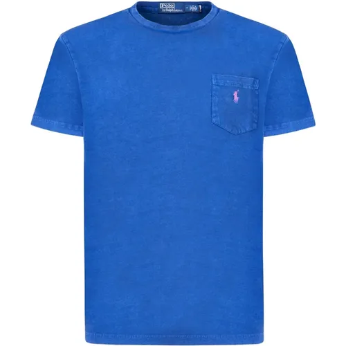 Strand Royal Baumwoll T-shirt , Herren, Größe: L - Polo Ralph Lauren - Modalova