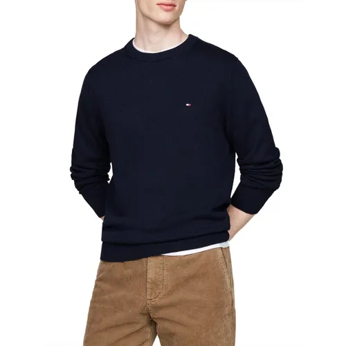 Cotton Cashmere Wool Sweater , male, Sizes: XL, M, 3XL, 2XL, L - Tommy Hilfiger - Modalova