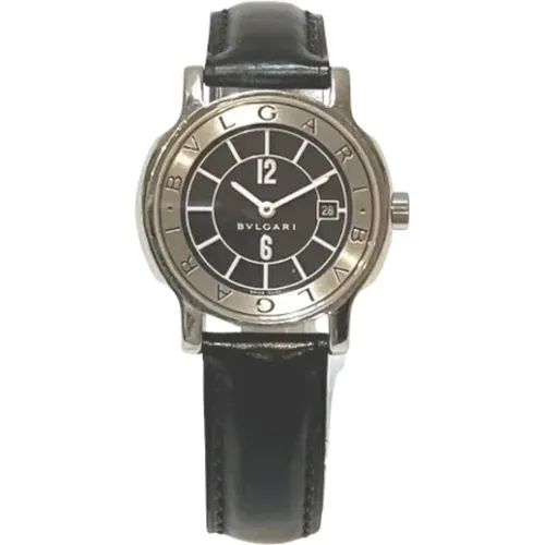 Pre-owned Stainless Steel watches , female, Sizes: ONE SIZE - Bvlgari Vintage - Modalova