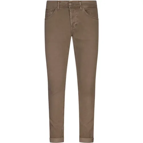 George Skinny Fit Trousers , male, Sizes: W35, W32, W33, W34 - Dondup - Modalova