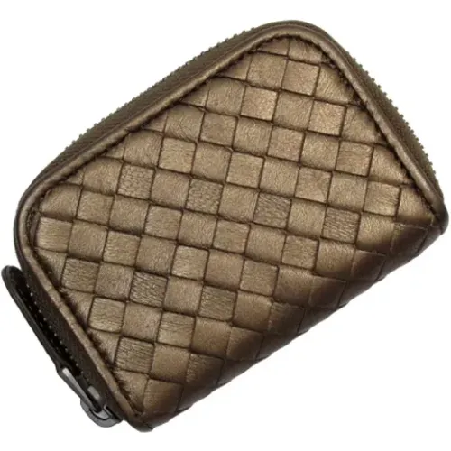 Pre-owned Canvas wallets , female, Sizes: ONE SIZE - Bottega Veneta Vintage - Modalova