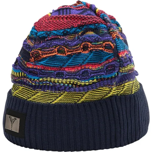 Conciauro Knit Beanie , unisex, Sizes: ONE SIZE - carlo colucci - Modalova