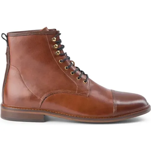Curtis Leather Lace-up Boot , male, Sizes: 12 UK - Shoe the Bear - Modalova