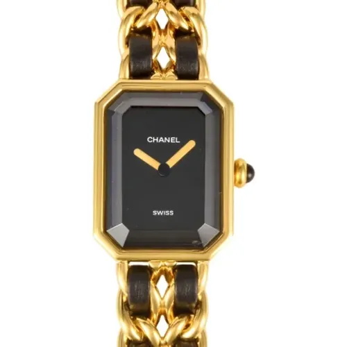 Pre-owned Yellow Gold watches , female, Sizes: ONE SIZE - Chanel Vintage - Modalova