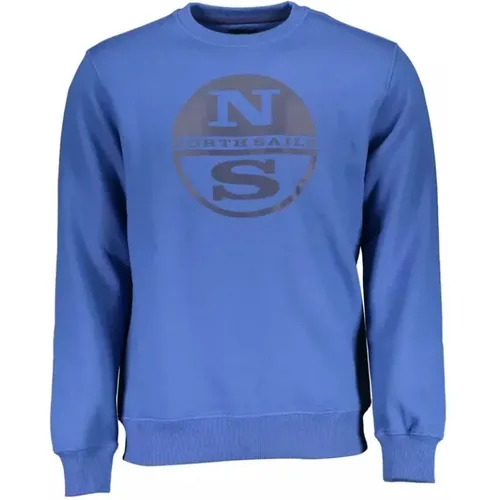 Marine Crewneck Sweater , male, Sizes: 2XL - North Sails - Modalova