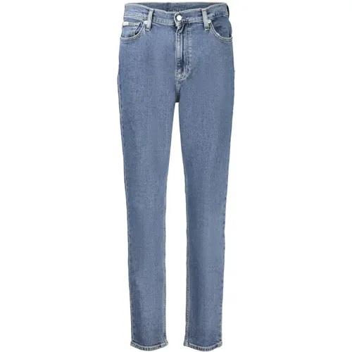 Cotton Denim Jeans and Pants , female, Sizes: W27 L30, W26 L30, W28 L30, W25 L30, W29 L30, W30 L30 - Calvin Klein - Modalova