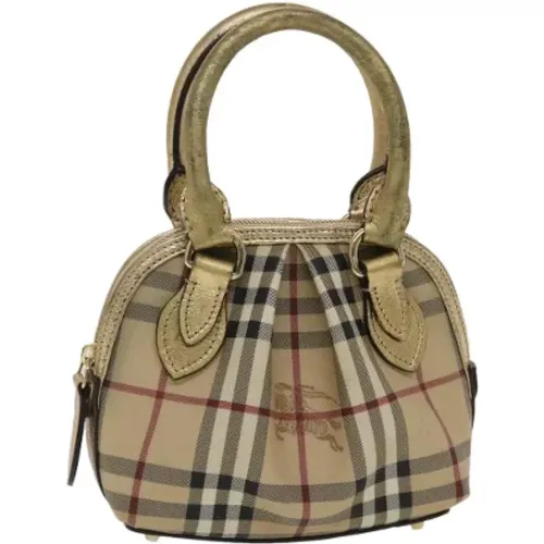 Pre-owned Leather burberry-bags , female, Sizes: ONE SIZE - Burberry Vintage - Modalova