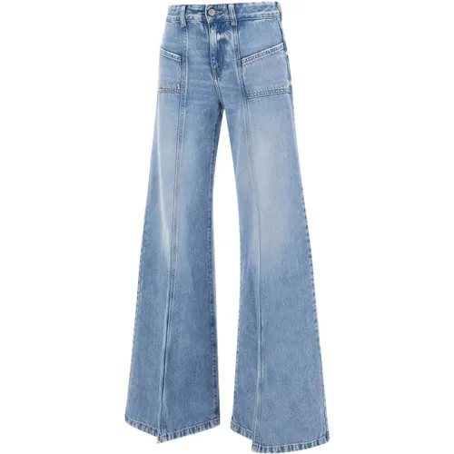 Blaue Damenjeans , Damen, Größe: W27 L32 - Diesel - Modalova