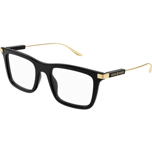 Schwarze Brillengestelle , unisex, Größe: 53 MM - Gucci - Modalova