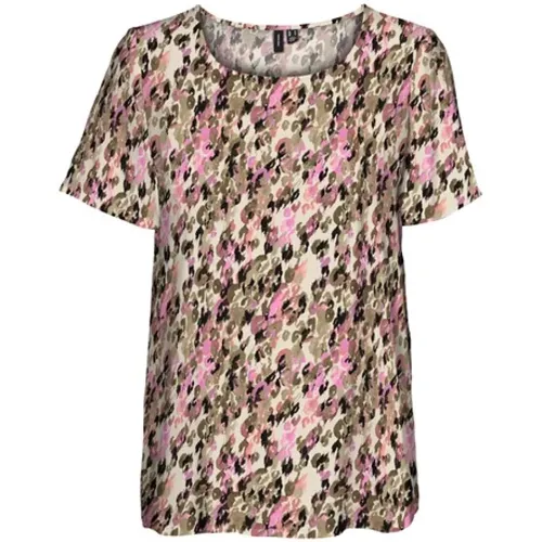 Short Sleeve T-Shirt , female, Sizes: XS - Vero Moda - Modalova