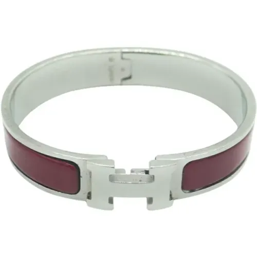 Pre-owned Leather bracelets , female, Sizes: ONE SIZE - Hermès Vintage - Modalova