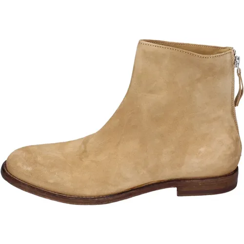 Vintage Suede Ankle Boots for Women , female, Sizes: 4 UK - Moma - Modalova