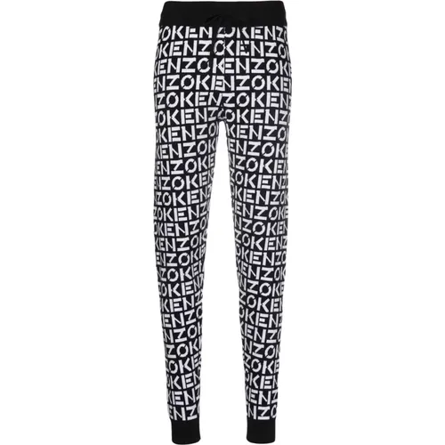 Casual Schwarze Baumwollhose Kenzo - Kenzo - Modalova