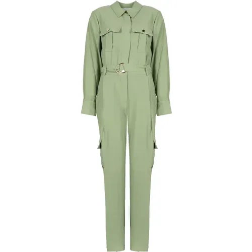 Eleganter Reißverschluss Jumpsuit , Damen, Größe: S - Silvian Heach - Modalova