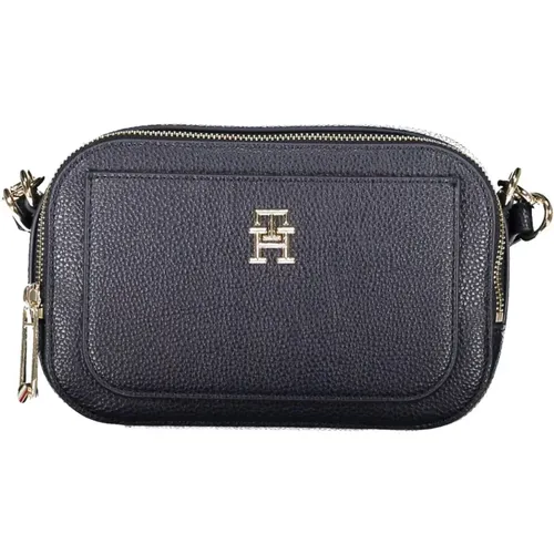 Blau Logo Schultertasche - Tommy Hilfiger - Modalova