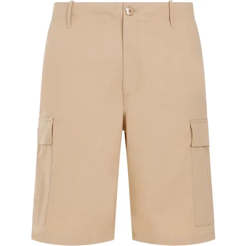 Cotton Workwear Shorts , male, Sizes: S, L, M, XL - Kenzo - Modalova