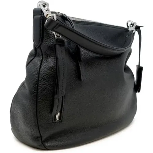 Schwarze Leder-Schultertasche Abro - abro - Modalova