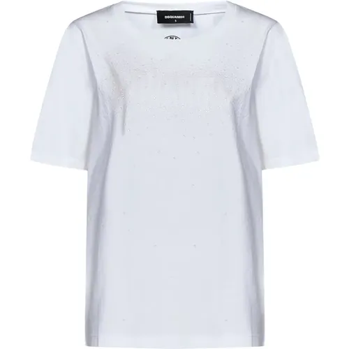 Women's Clothing T-Shirts & Polos Ss24 , female, Sizes: XS, S, M - Dsquared2 - Modalova