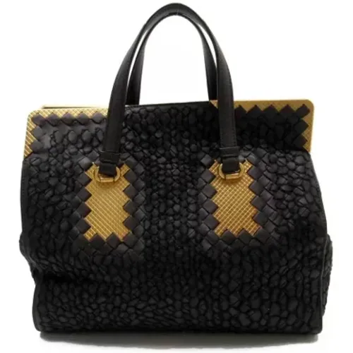 Pre-owned Leather totes , female, Sizes: ONE SIZE - Bottega Veneta Vintage - Modalova