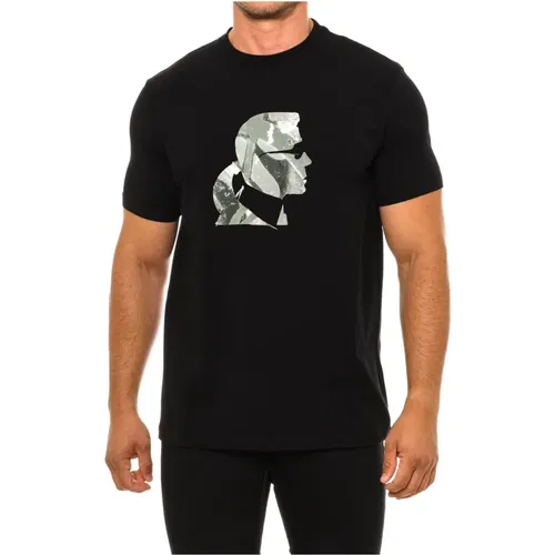 Short Sleeve T-shirt Classic Style , male, Sizes: 2XL, XL, L, M, S - Karl Lagerfeld - Modalova