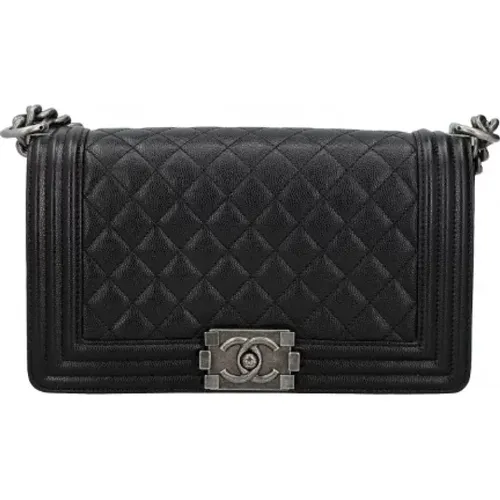 Pre-owned Leather chanel-bags , female, Sizes: ONE SIZE - Chanel Vintage - Modalova