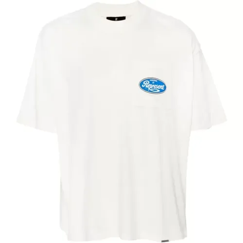T-Shirts & Polos for Men , male, Sizes: XL, L, M - Represent - Modalova