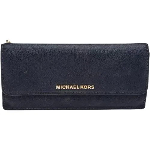 Pre-owned Leather wallets , female, Sizes: ONE SIZE - Michael Kors Pre-owned - Modalova