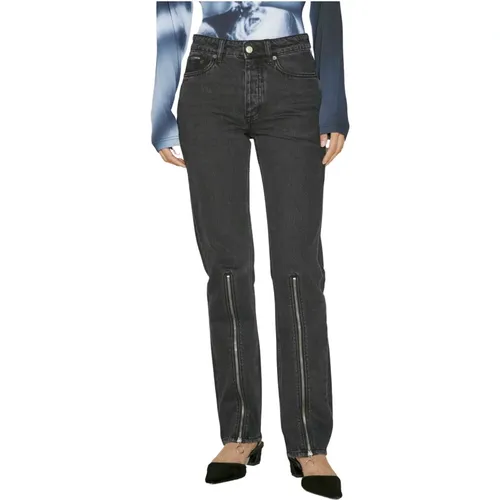 Zip Jeans mit Bündchen , Damen, Größe: W27 - Eytys - Modalova