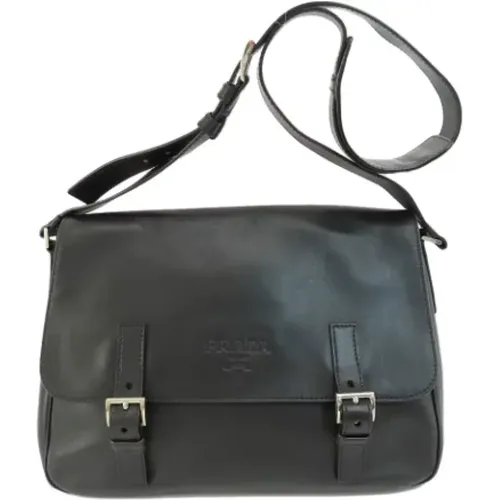 Pre-owned Leather shoulder-bags , female, Sizes: ONE SIZE - Prada Vintage - Modalova