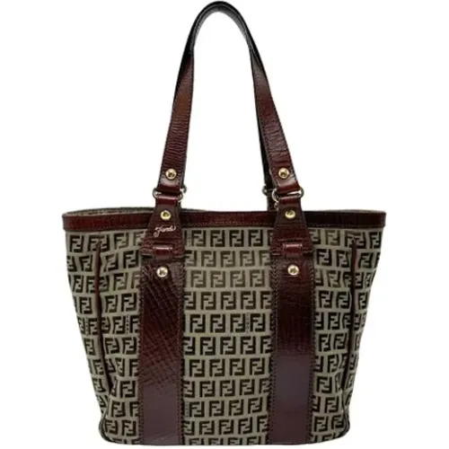 Pre-owned Canvas fendi-bags , female, Sizes: ONE SIZE - Fendi Vintage - Modalova