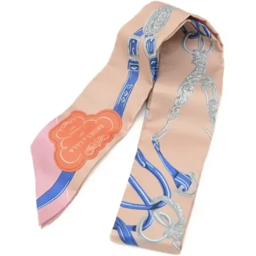 Pre-owned Silk scarves , female, Sizes: ONE SIZE - Hermès Vintage - Modalova