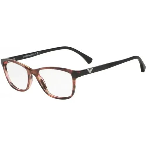 Quadratische Acetat-Damenbrille Ea3099 - Emporio Armani - Modalova