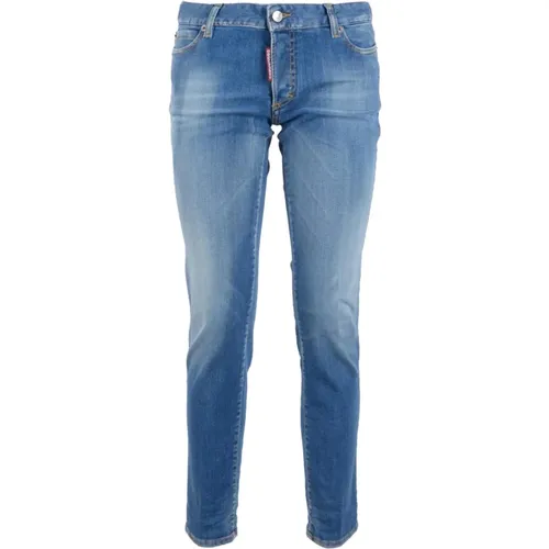 Slim-fit Jeans , Damen, Größe: XS - Dsquared2 - Modalova