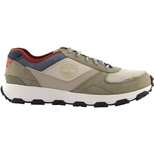 Helltaupe Casual Sneakers , Herren, Größe: 42 EU - Timberland - Modalova