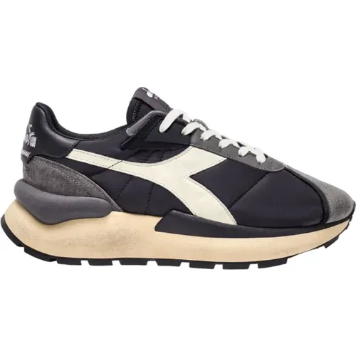 Low Top Synthetic Leather Sneakers , male, Sizes: 6 UK - Diadora - Modalova