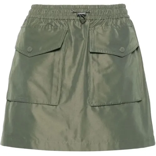 Cargo Pocket Skirt , female, Sizes: S, 2XS - Moncler - Modalova