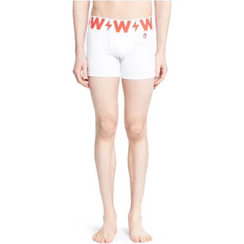 Cotton Boxer Briefs Jersey Elasticated , male, Sizes: S - Walter Van Beirendonck - Modalova