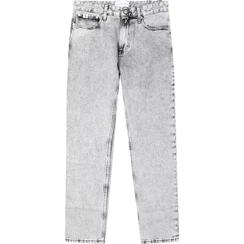 Denim Grey Herren Jeans , Herren, Größe: W43 - Calvin Klein Jeans - Modalova