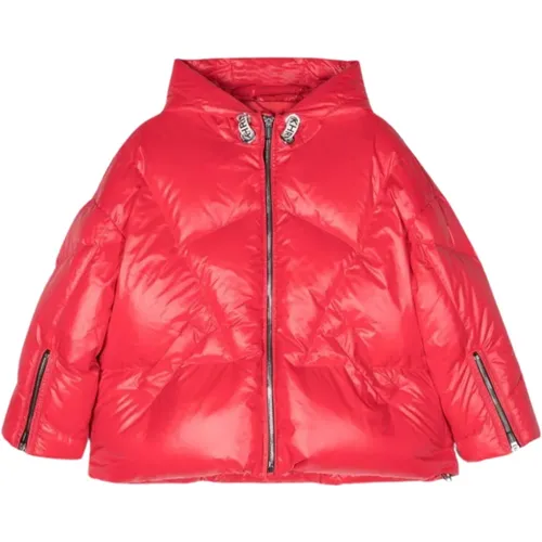 Fuchsia Gesteppte Kinderjacke - Khrisjoy - Modalova