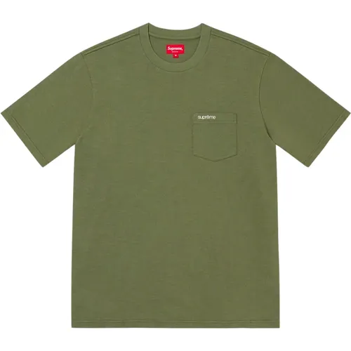 Limitierte Auflage Taschen-Tee Olive Fw22 , Herren, Größe: XL - Supreme - Modalova